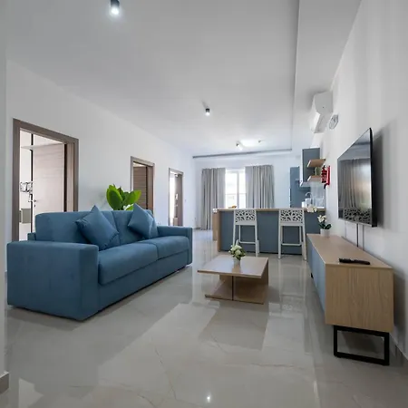 Swieqi Brand New 3bdr Flat - Spacious Getaway Apartment Is-Swieqi